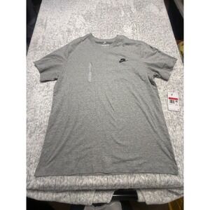Nike Men Gray The Nike Tee Crew Neck Short Sleeve T Shirt Size L NWT